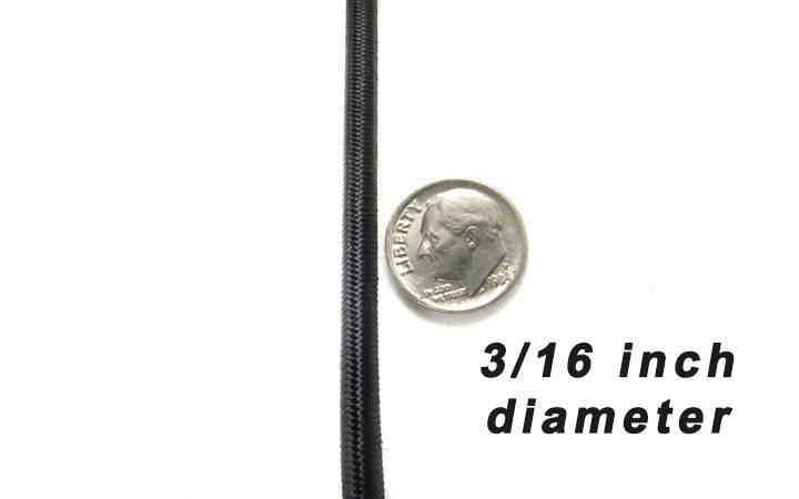 Lines & Rigging - 3/16 Inch Bungee Line (1 Ft)
