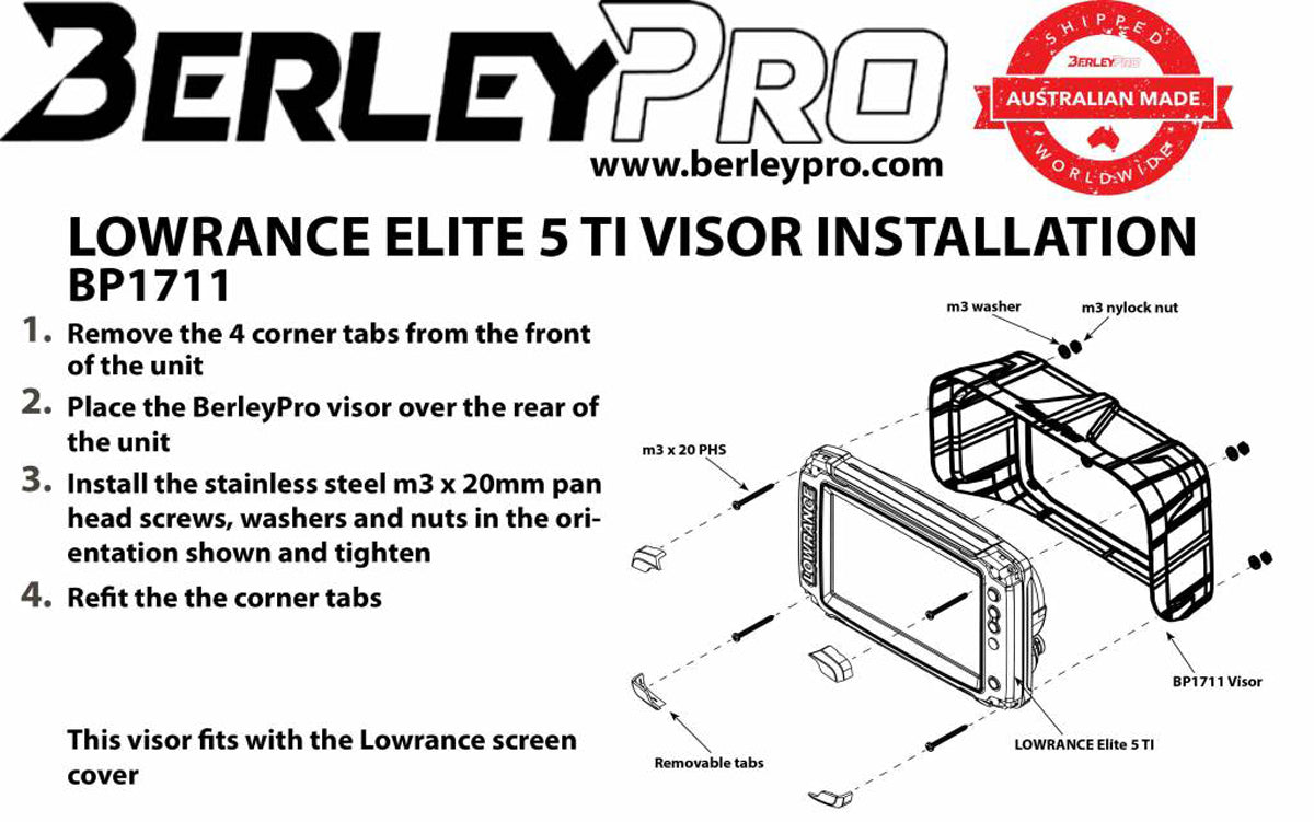 BerleyPro Lowrance Visor