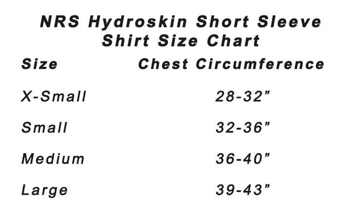 Wetsuits - NRS Hydroskin 1mm  Short Sleeve Wetsuit Shirt Black